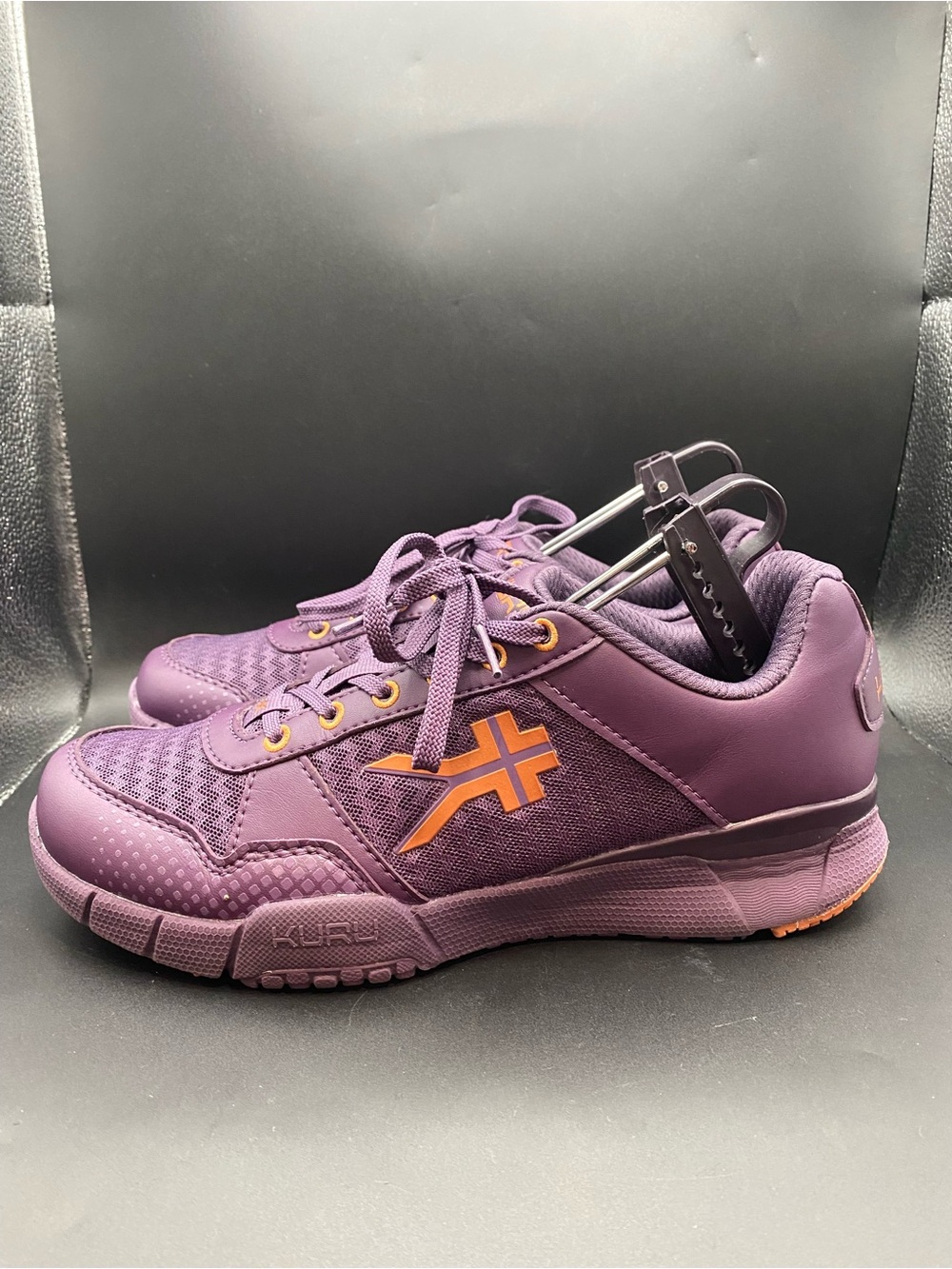Kuru Quantum 2.0 Womens 9 Purple Athletic Running Fitness Shoes Sneakers
